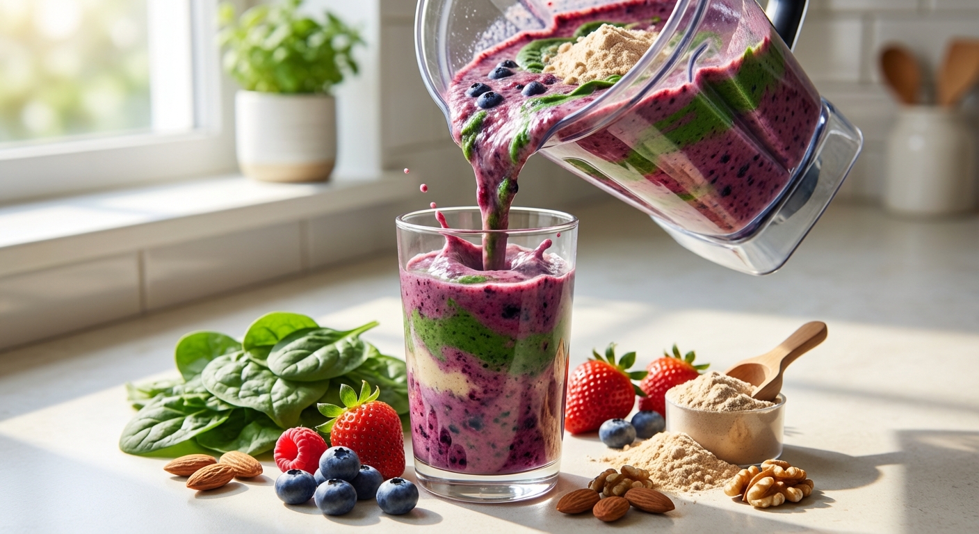 Smoothie Power: Blending A High-protein Breakfast In Minutes